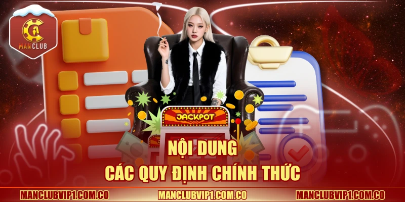 Nội dung các quy định chính thức